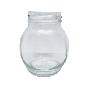 Frasco de vidrio, boca 53 mm 255 cc