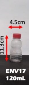 Envase para líquido 120 cc