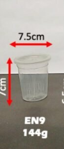 Envase para postres (144 g)