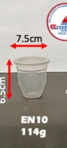 Envase para postres (114 g)