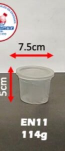Envase para postres (114 g)