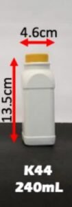 Envase lácteo 240 cc