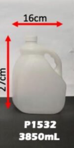 Envase lácteo 3,85 L