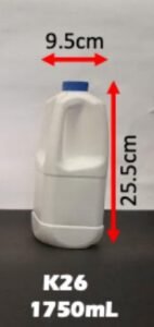 Envase lácteo 1,75 L