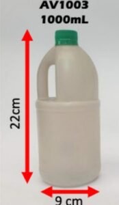 Envase cilíndrico tapa de seguridad 1 L