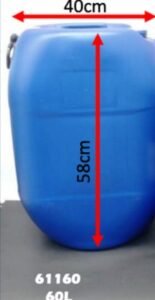 Envase de 60 L y 30 L 60 L
