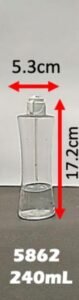 Envase cosmético 240 cc