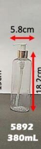 Envase cosmético 380 cc