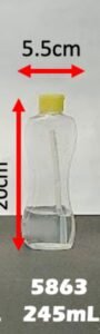 Envase cosmético 245 cc