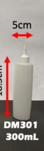 Envase cosmético multiuso blanco 300 cc