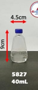 Envase cosmético multiuso transparente 40 cc