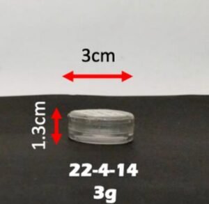 Caja tipo pomo (3 g)
