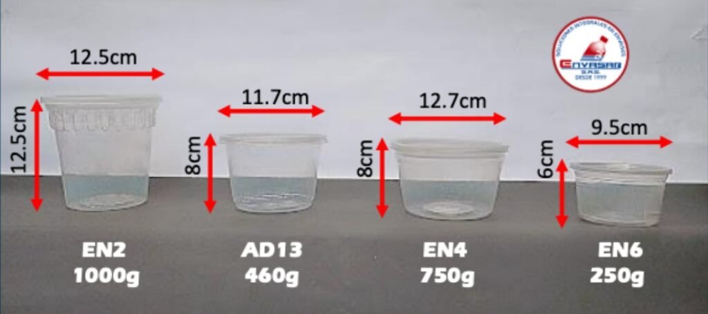 Envases para postres — Envasar SAS