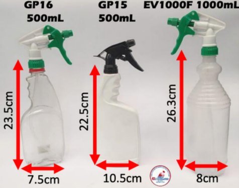 Envases multiuso con tapa, válvula o pistola industrial — Envasar SAS