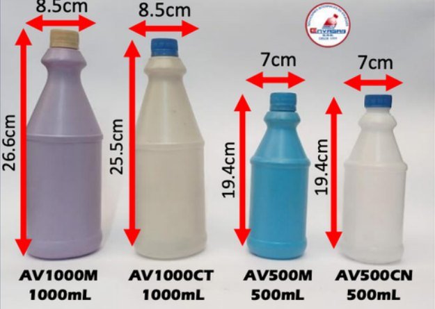 Envases tipo blanqueador con tapa de seguridad — Envasar SAS