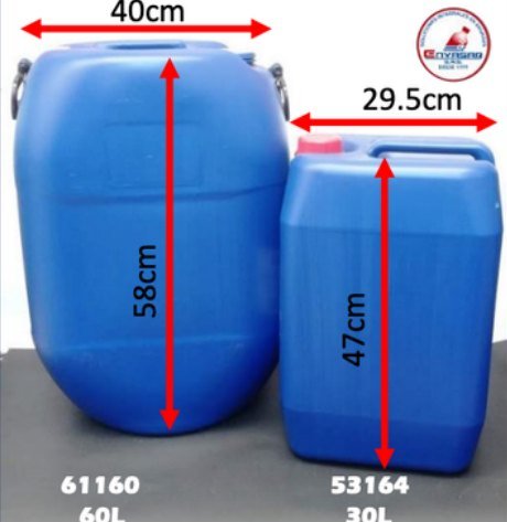 Envases de 60 L y 30 L — Envasar SAS