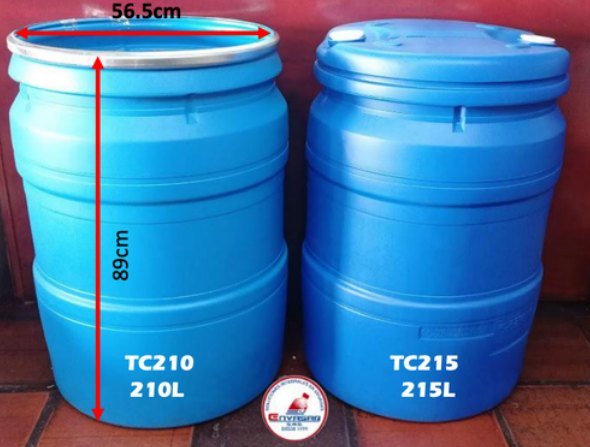 Tanques de 210 L y 215 L — Envasar SAS