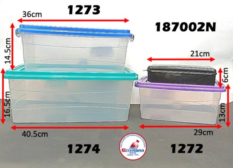 Cajas multiuso — Envasar SAS