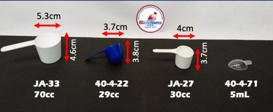 Cucharas dosificadoras — Envasar SAS