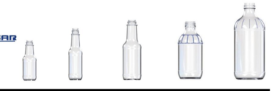 Botellas de vidrio con rosca — Envasar SAS