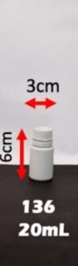 Envase farmacéutico 20 cc