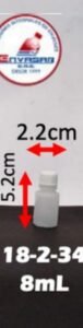 Envase farmacéutico 8 cc