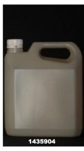 Envase transparente recuperado con tapa y tapón 3 L
