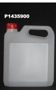 Envase blanco/natural original con tapa y tapón 3 L