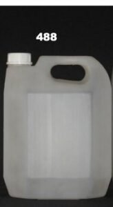 Envase natural con tapa y tapón 4 L