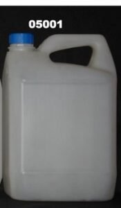 Garrafa natural con tapa, sin tapón 5 L