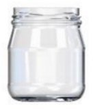 Frasco de vidrio, boca 63 mm 211 cc