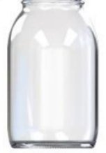 Frasco de vidrio, boca 63 mm 750 cc